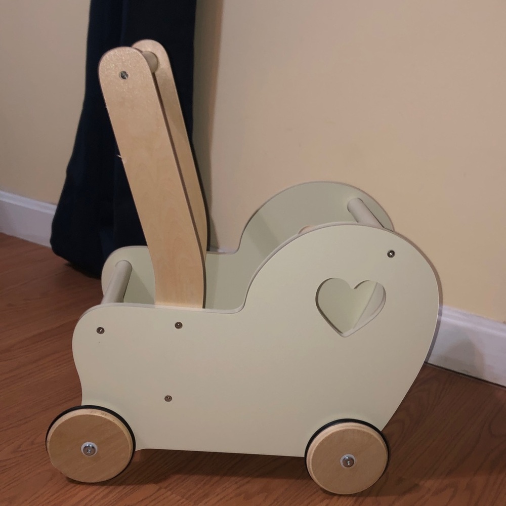 Moover wooden doll stroller pram new
